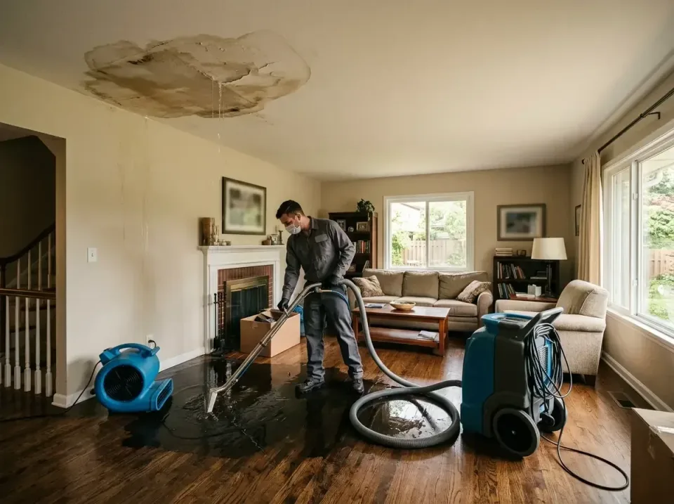 attic-pipe-burst-ceiling-drip-008 — frequently asked questions, Water Damage Restoration & Carpet Care in Sparta, TN